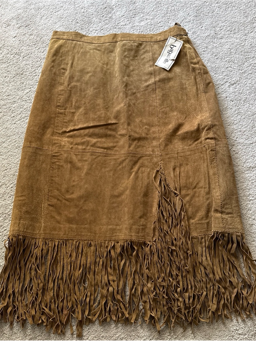 Bagatelle Leather Skirt